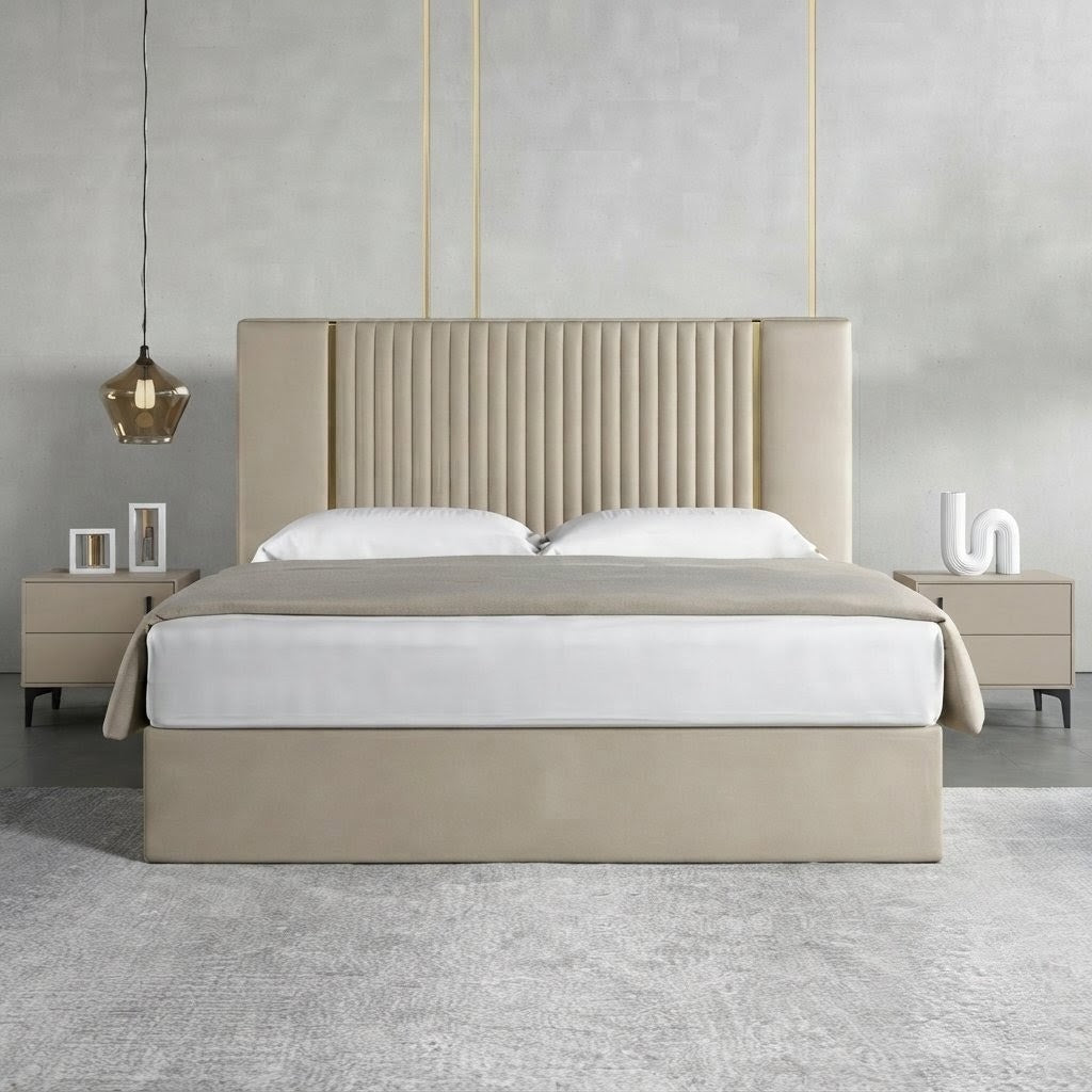 Verve Fluted Platform Bed