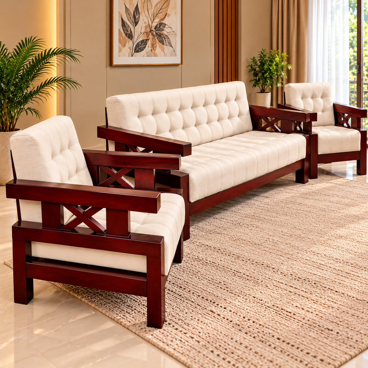 Imperial Crosswood Sofa Set