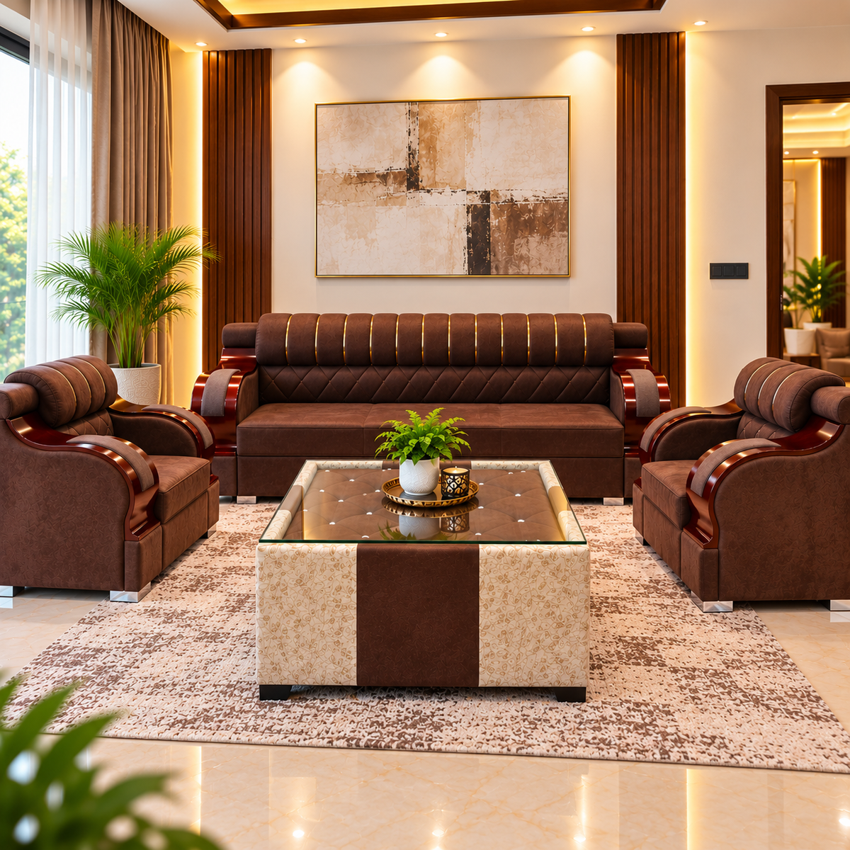 Imperial Luxe Sofa Set