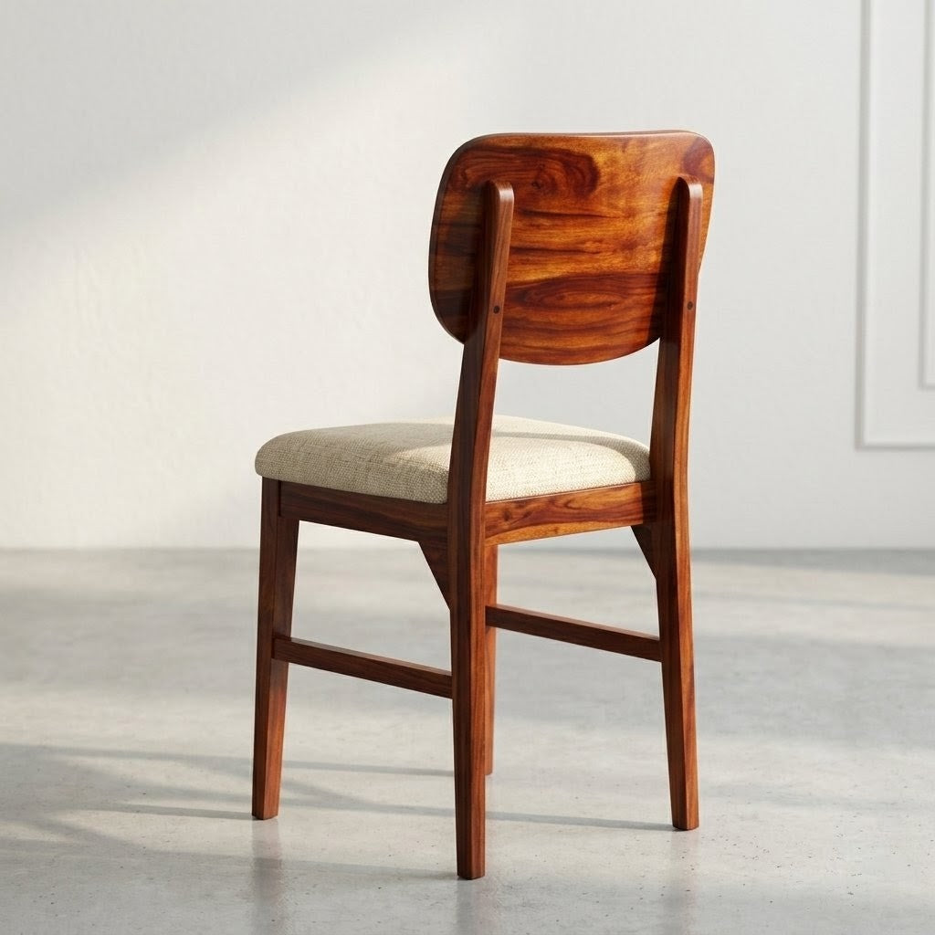 Round Top Chair Dining 4 Seater Set