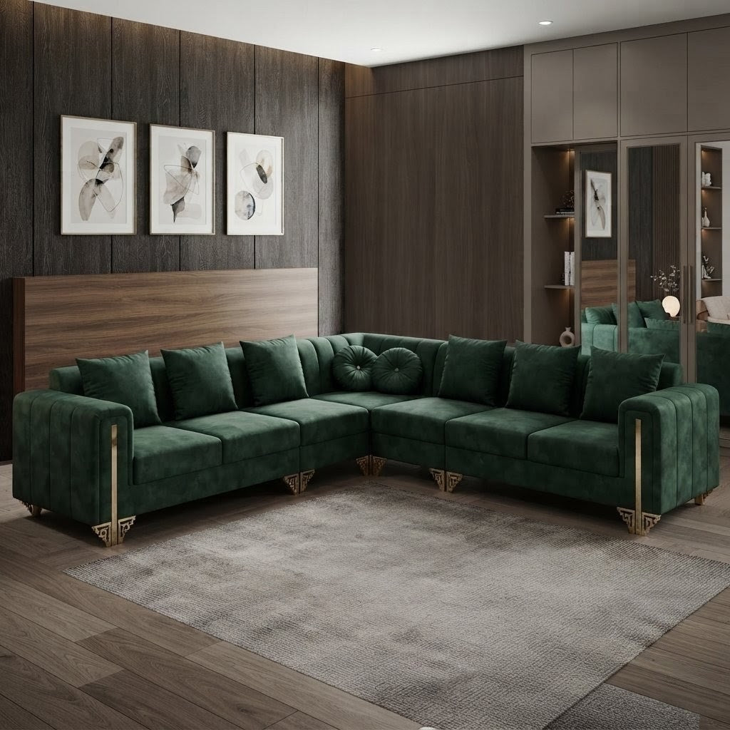 Aurelia Luxe Corner L Sofa