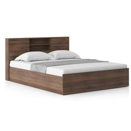Mars Engineering Wood king Size Box Storage Bed