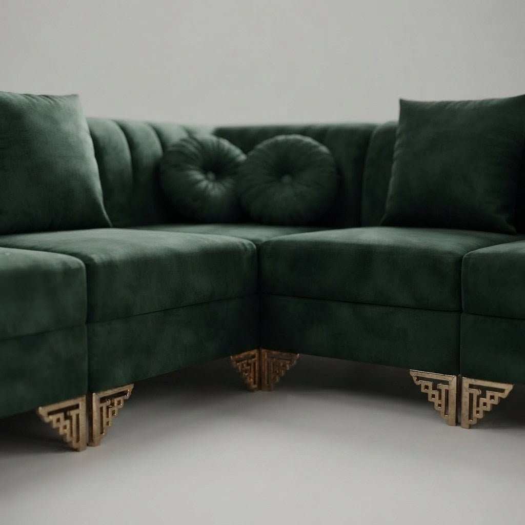 Aurelia Luxe Corner L Sofa