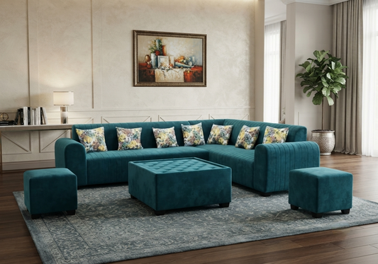 Emerald Cove L Sofa Complete Set