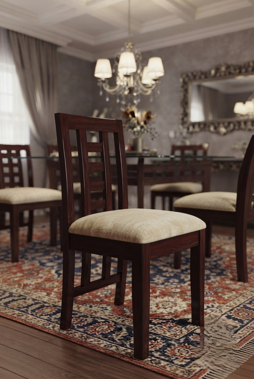 Glass Top 6 Seater Kensington Dining Set